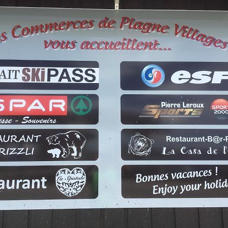 Appartement 5 Pers Plagne Village La Plagne Luaran gambar