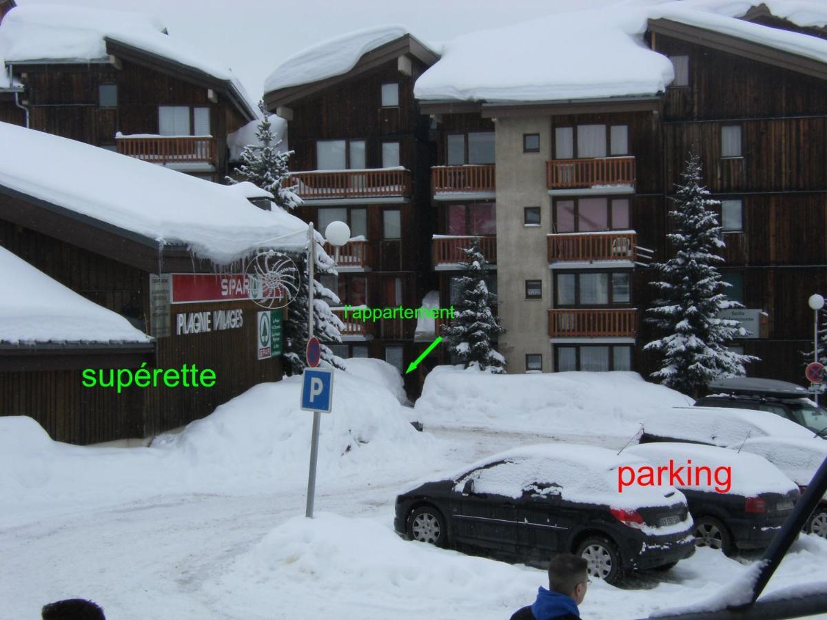 Appartement 5 Pers Plagne Village La Plagne Luaran gambar