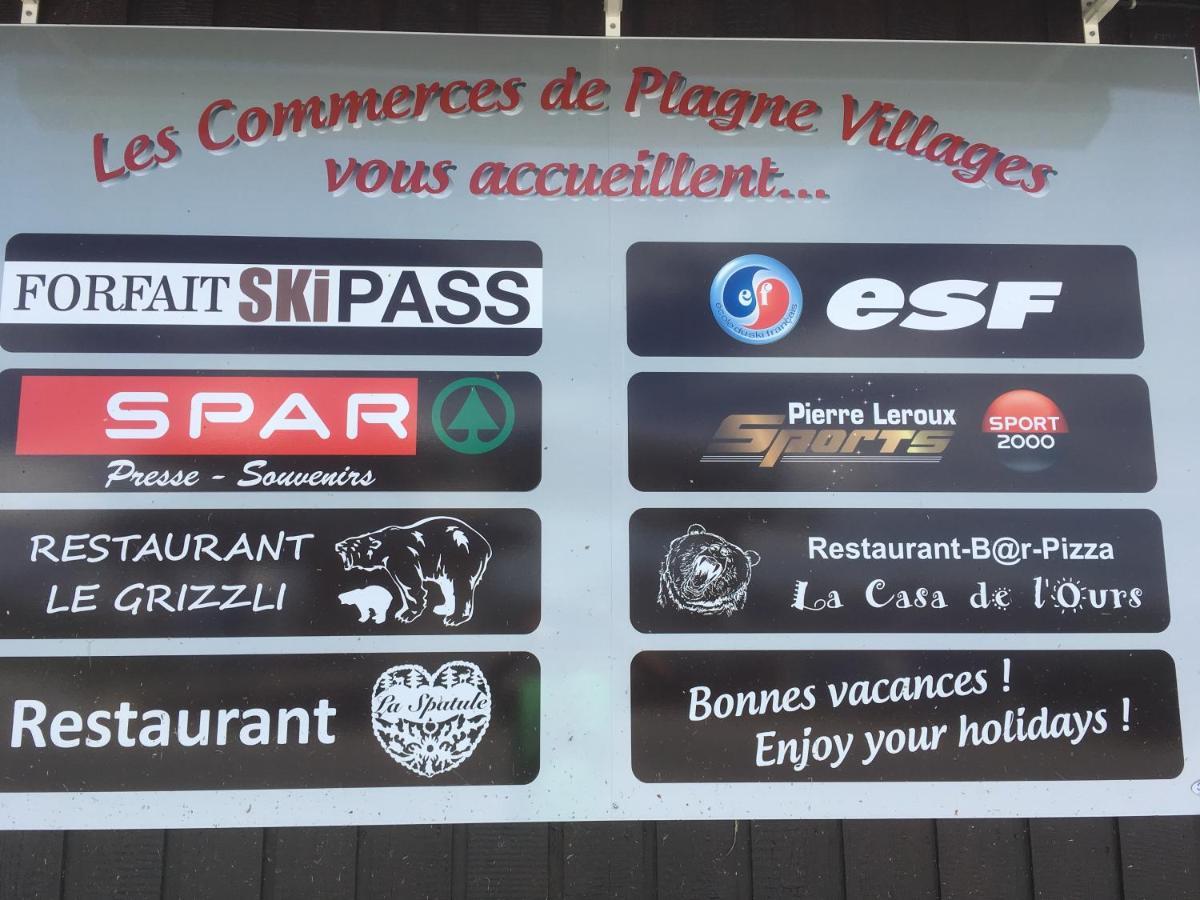 Appartement 5 Pers Plagne Village La Plagne Luaran gambar